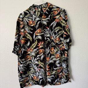 George Tropical Floral Hawaiian Shirt - 2XL (50-52) $15
